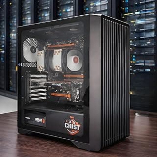 CHIST Server PC (Xeon-E5 2673 V4 Dual Processor 40 Cores 80Threats 90MB Smart Cache /1TB NVMe SSD/GT 730 DDR5 4GB Graphic Card/Dual 1Giga LAN/Wi-Fi Bluetooth/Ubuntu (64GB Ram)